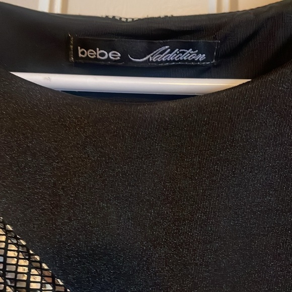 Elegant Black and Silver Dress by BEBE Addiction - Picture 2 of 7